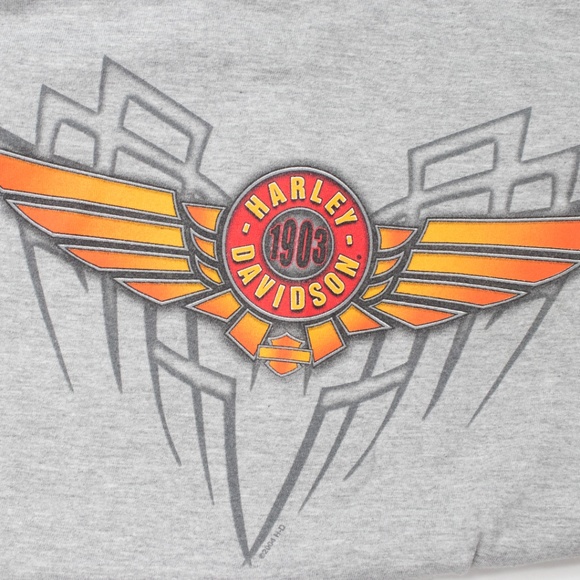 Harley-Davidson Gray Shirt Battlefield Gettysburg - Picture 5 of 8